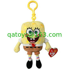 China SpongeBob keychain Plush Toys supplier