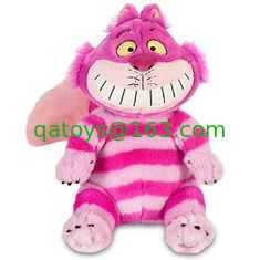 China Sitting Pose Pink Cheshire Cat Plush Toys supplier
