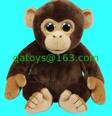 China Big Eye Brown Monkey Soft Toy Plush Toy supplier