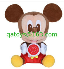 China Disney Big Head Mickey Mouse with Candy Plush Toys supplier