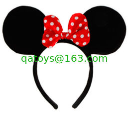 China Disney Headband Hat - Plush Minnie Mouse Ears supplier