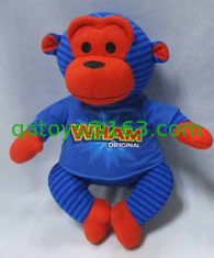 China Knitted Monkey Stuffed Animal Toys supplier