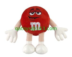 China M&amp;M’ Character Red Medium Plush Toys supplier