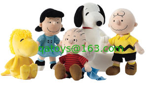China Peanuts Snoopy and Chuck Plush Set Featuring Snoopy and Charlie Brown Dolls supplier