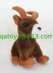 China Brown Sitting Bighorn Sheep Stuffed Plush Toys supplier